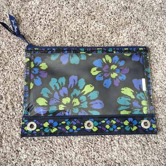 Vera Bradley Other - Vera Bradley pencil pouch, indigo pop